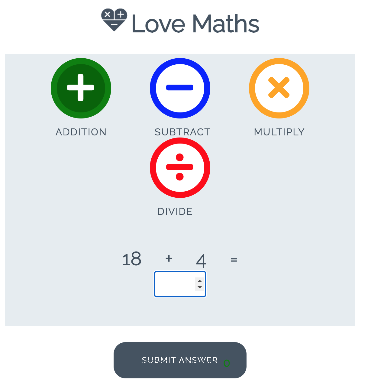 Maths Quiz App