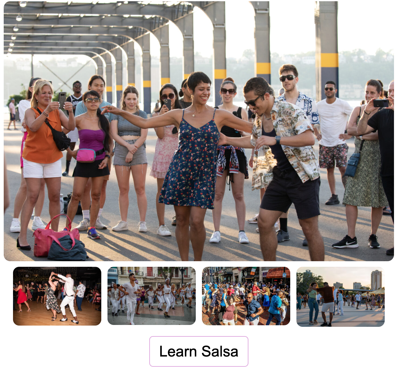 Salsa Dance Web Page